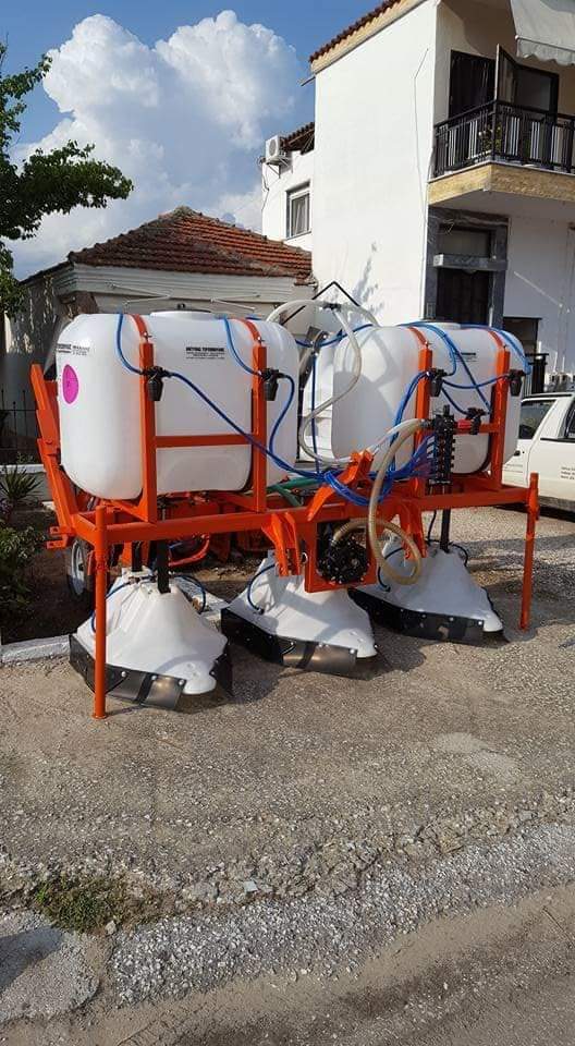 Γραμμικό ψεκαστικό στο έδαφος